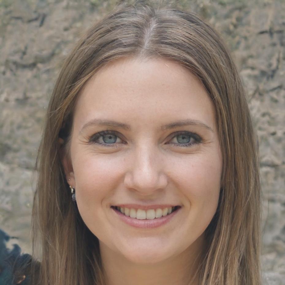 Portrait of Solveig Tarnai, lead instructor for textile and collection development